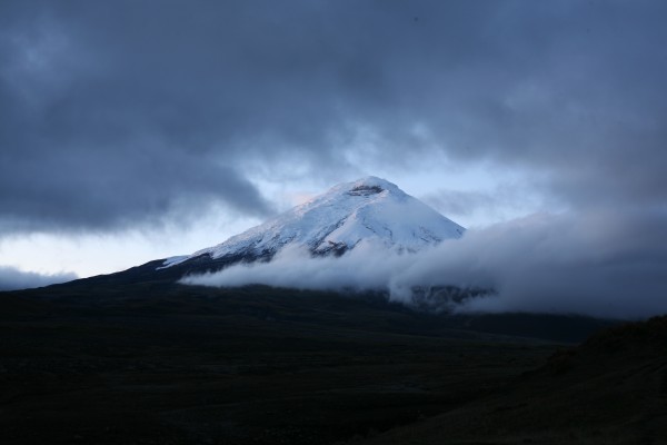 Glimpse of Cotopaxi