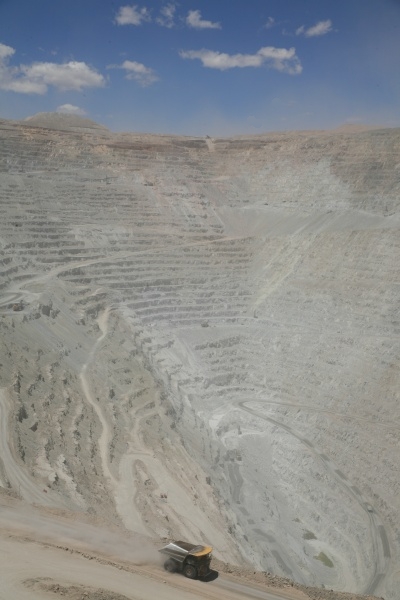 Calama copper mine