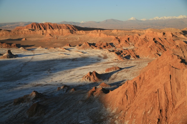 Valle de la Luna at dusk