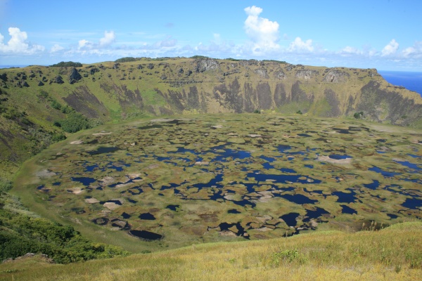 Rano Kau volcano