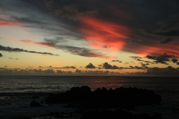 Evening skies