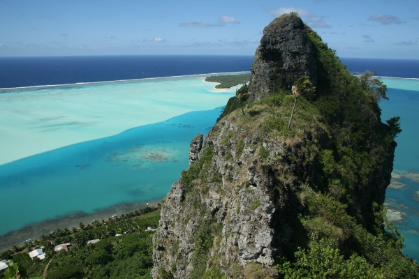 Maupiti lagoon