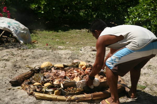 Polynesian oven